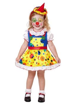 Disfraz Payasita Happy para niña