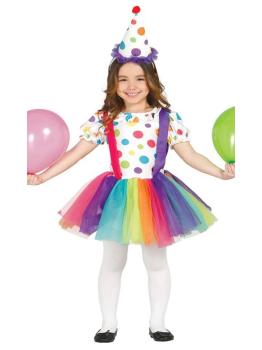 Disfraz Payasita Sol para niña