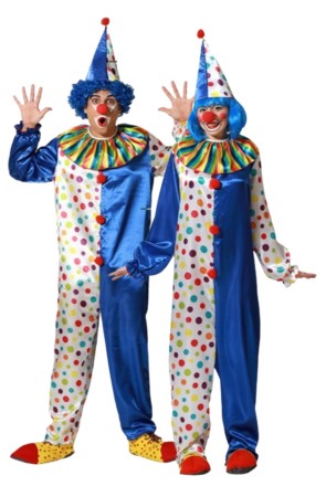 Disfraz Payaso Arlequín adulto unisex