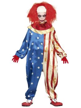 Disfraz Payaso Asesino Americano infantil