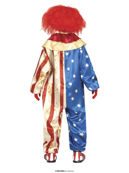 Disfraz Payaso Asesino Americano infantil