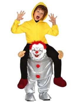Disfraz Payaso Asesino Secuestrador talla infantil