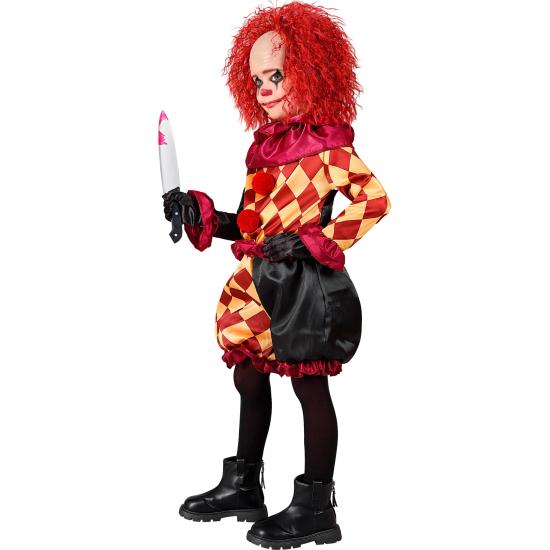 Disfraz Payaso de Terror Infantil – Chaqueta, Gorguera y Pantalones