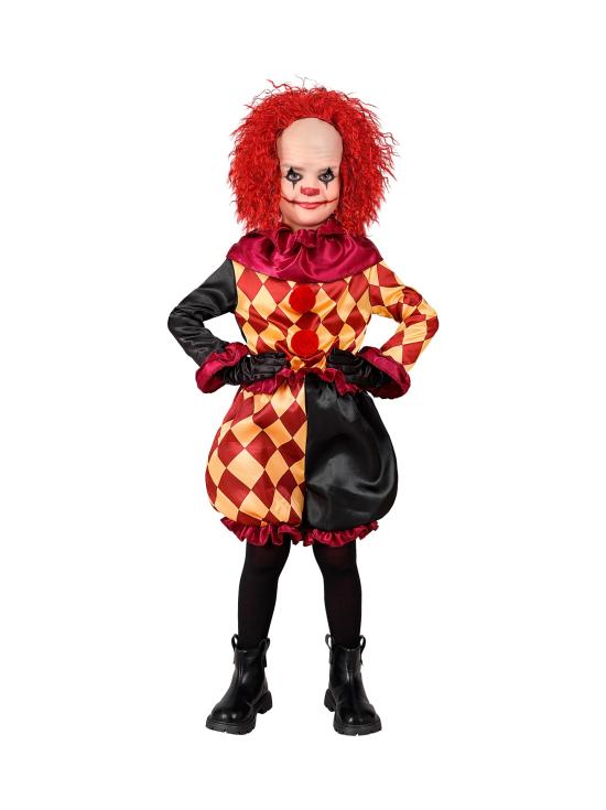 Disfraz Payaso de Terror Infantil – Chaqueta, Gorguera y Pantalones