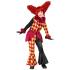 Disfraz Payaso de Terror niña– Chaqueta, Gorguera y Pantalones