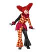 Disfraz Payaso de Terror niña– Chaqueta, Gorguera y Pantalones