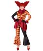 Disfraz Payaso de Terror para Mujer – Chaqueta, Gorguera y Pantalones