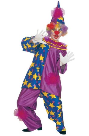 Disfraz Payaso Estrellado para Adulto