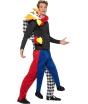 Disfraz payaso secuestro a caballito,