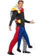 Disfraz payaso secuestro a caballito,