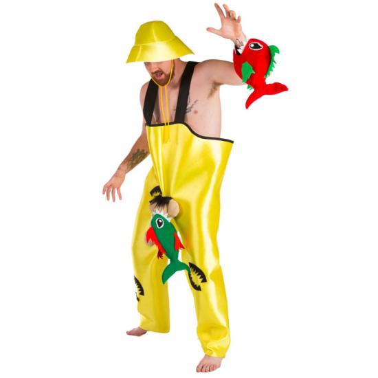 Disfraz pescador toca huevos talla 50