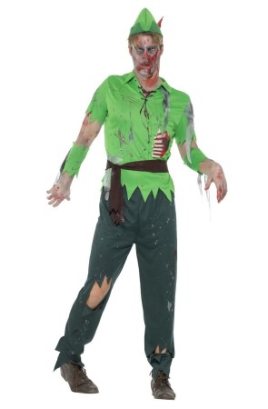 Disfraz Peter Pan Zombie adulto
