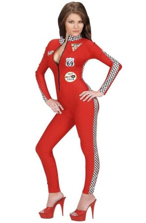 Disfraz Piloto de Carreras Super Sexy para adulta