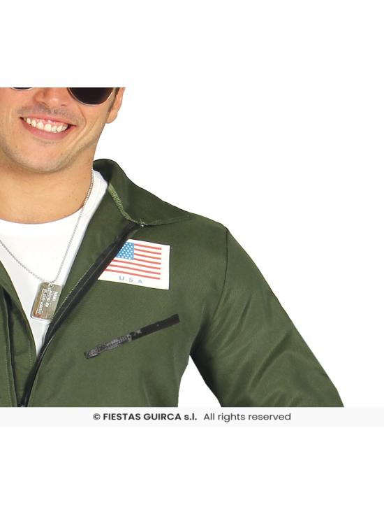 Disfraz Piloto de Caza Top Gun adultos