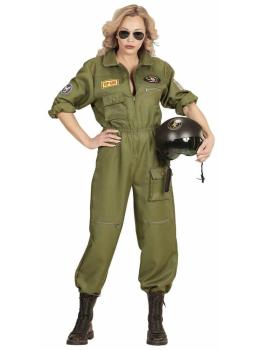 Disfraz Piloto de Combate Instructora Top Gun para Mujer