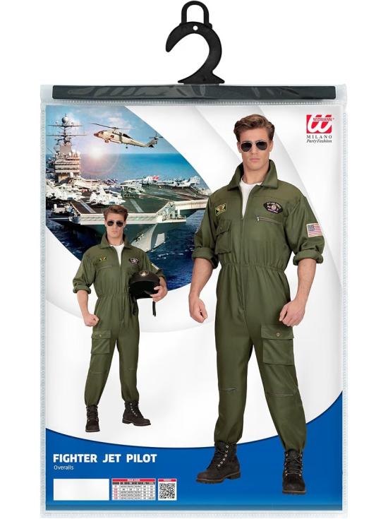Disfraz Piloto de Combate Top Gun para Adulto