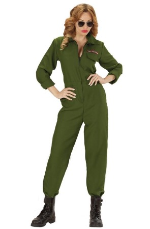 Disfraz Piloto de Combate Top Gun para Mujer