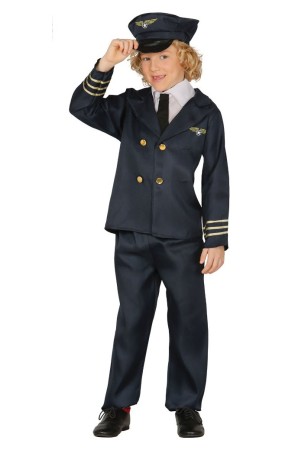 Disfraz Piloto Vuelo Comercial  para Niño