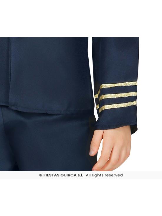 Disfraz Piloto Vuelo Comercial  para Niño