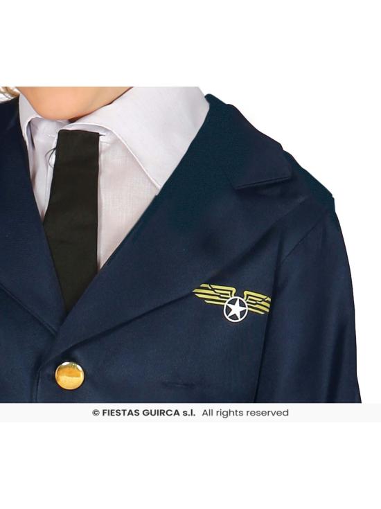Disfraz Piloto Vuelo Comercial  para Niño