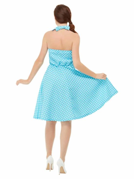 Disfraz Pin Up años 50 Azul para adulta