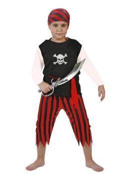 Disfraz Pirata Bucanero infantil.