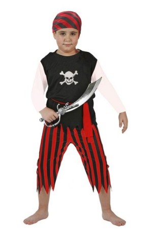 Disfraz Pirata Bucanero infantil.