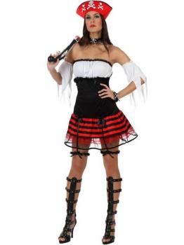 Disfraz Pirata Cañera chica