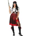 Disfraz Pirata Calavera Mujer chica