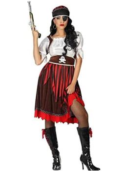 Disfraz Pirata Calavera Mujer chica