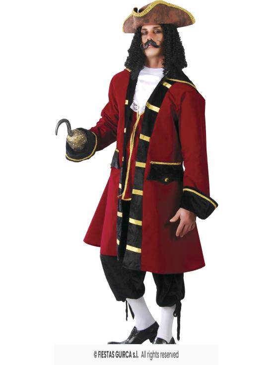 Disfraz Pirata Capitán Garfio Talla adulto