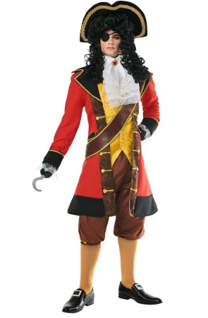 Disfraz Pirata Capitán Hook adulto