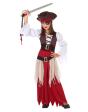 Disfraz Pirata Caribeña de los mares niña