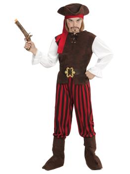 Disfraz Pirata Caribeño Tesoro para niños