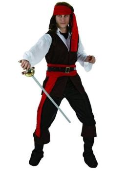 Disfraz Pirata Caribeño adulto