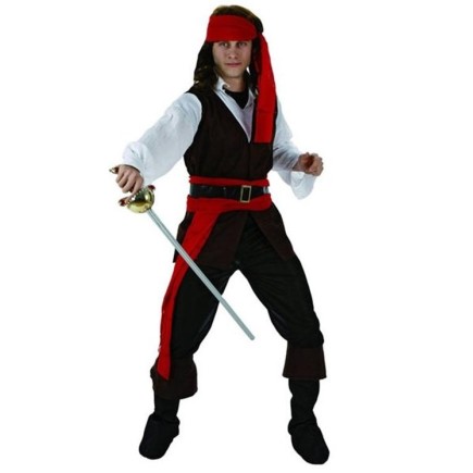 Disfraz Pirata Caribeño adulto