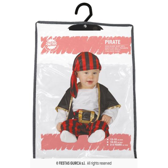 Disfraz Pirata Caribeño Baby **