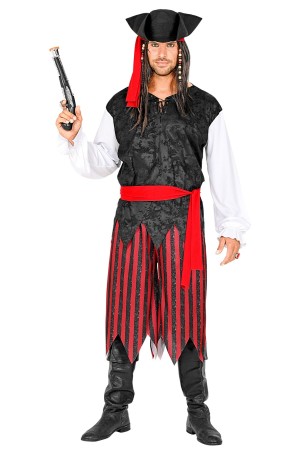Disfraz Pirata Caribeño mares para Hombre