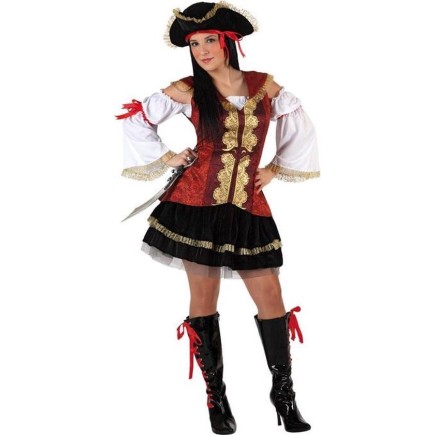 Disfraz Pirata Elegante mujer