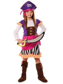 Disfraz Pirata Jack Izzi  niñas