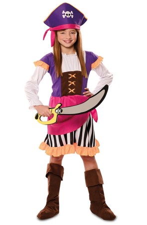 Disfraz Pirata Jack Izzi  niñas