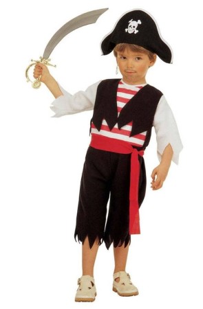 Disfraz Pirata Mares de Sur para niño
