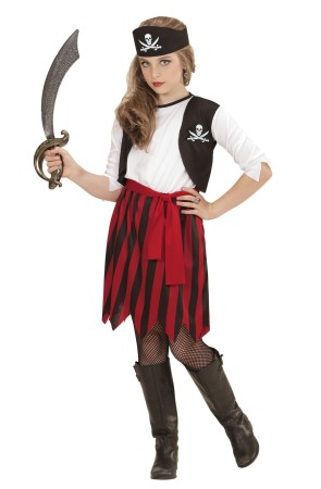 Disfraz Pirata Mares Misteriosos  niña