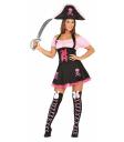 Disfraz Pirata Pink Lady chica