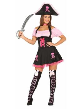 Disfraz Pirata Pink Lady chica