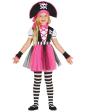 Disfraz Pirata Pink para niña