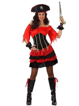 Disfraz adulta Pirata Sexy Isla talla M