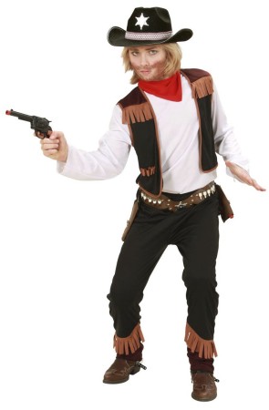 Disfraz Pistolero Will West niño ^