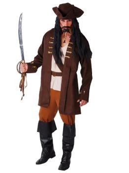 Disfraz adulto Pirata Jack el Temible.
