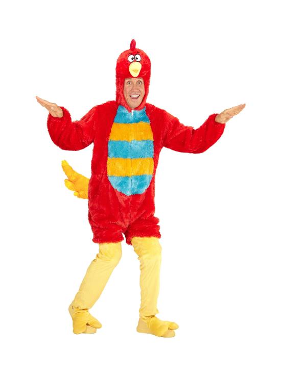 Disfraz Pájaro Rojo Fiesta para adultos